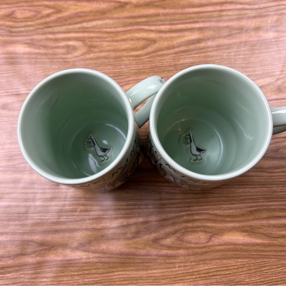 Disney Parks Finding Nemo Seagulls Mugs Mine Mine Raised 3D Coffee Mugs Set of 2 - Picture 6 of 10